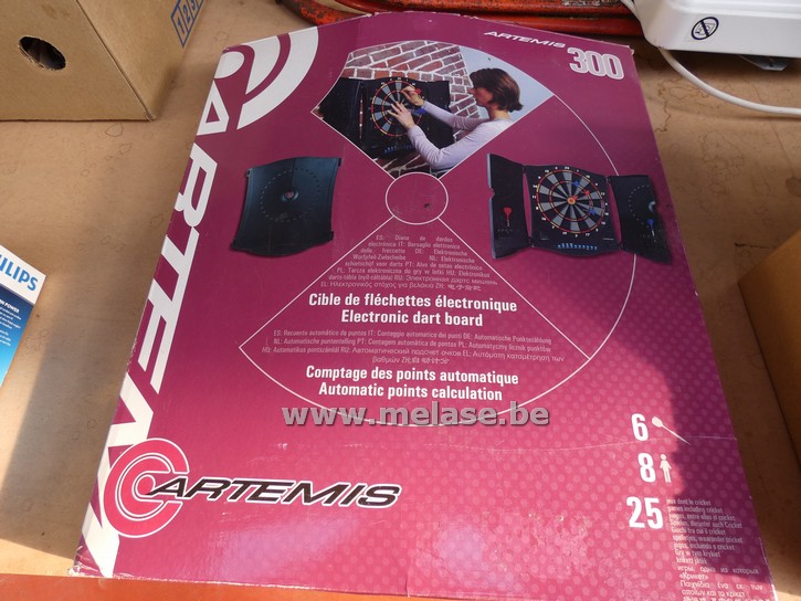 Electronisch dartsbord "Artemis 300"