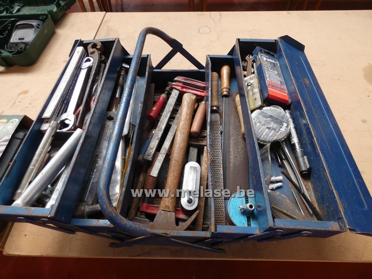 Metalen gereedschapskoffer