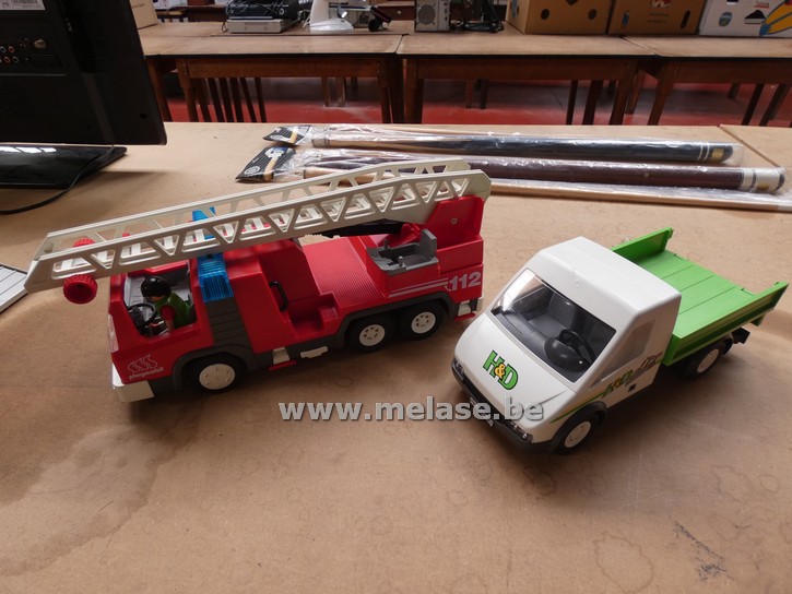 Brandweerwagen "Playmobil"