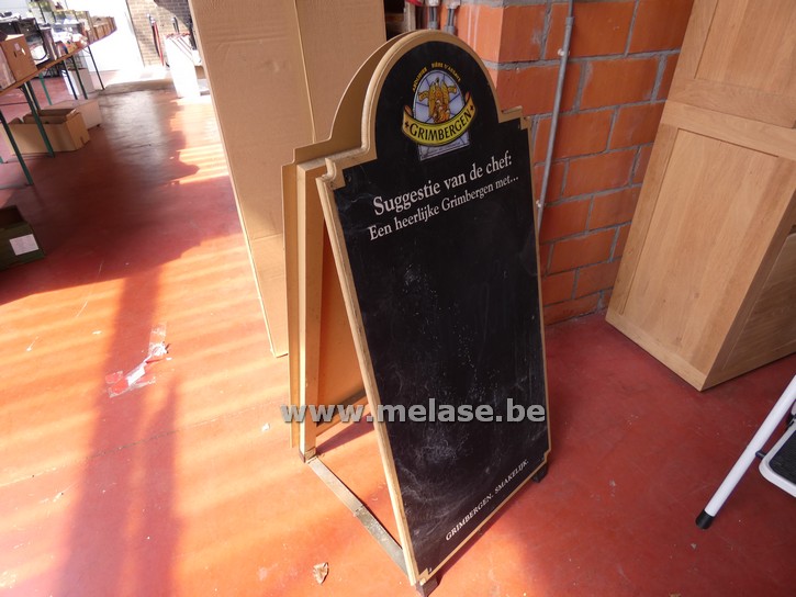 Stoepbord "Grimbergen"