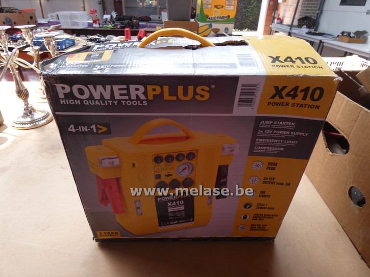 Batterijlader/jumpstarter "PowerPlus"