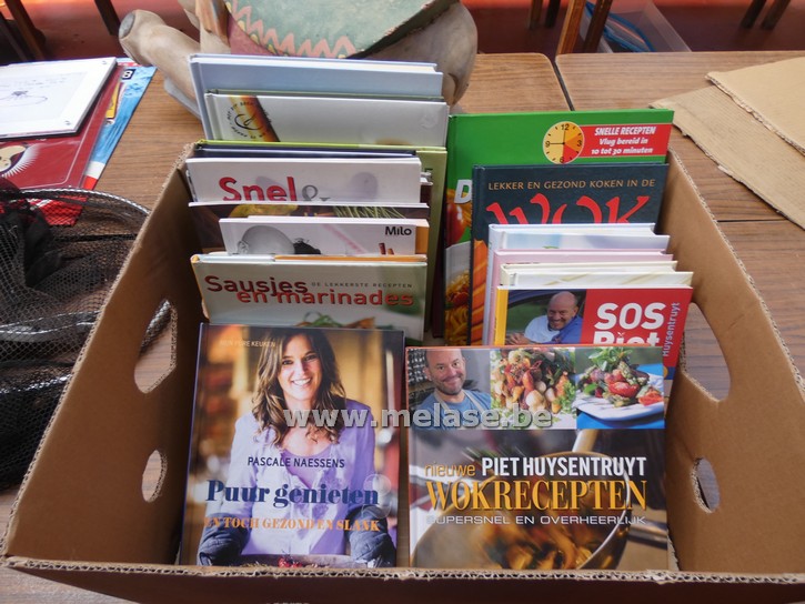 Doos "kookboeken"