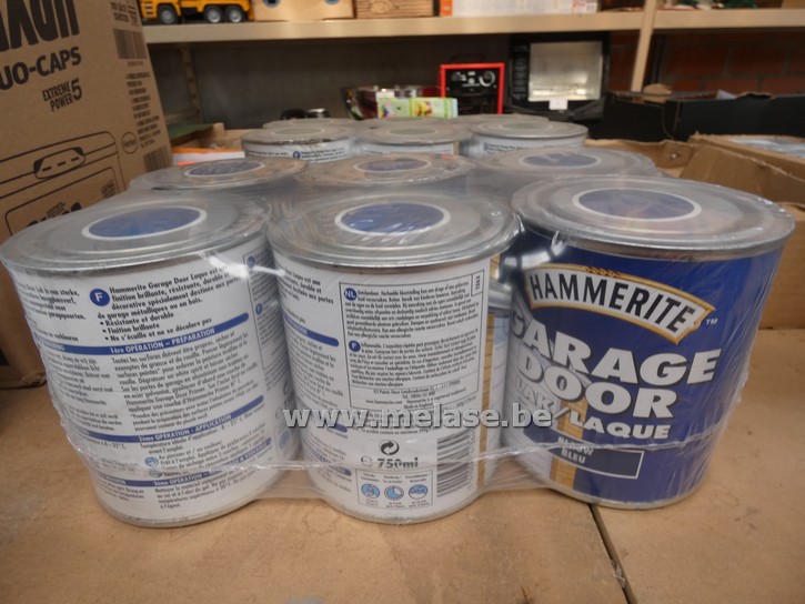 Garagedeurlak  "Hammerite - blauw"