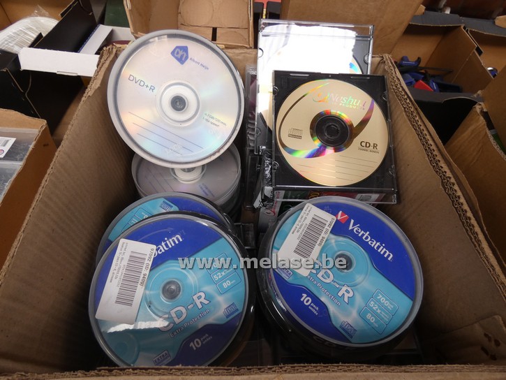 Lege CD's en DVD's