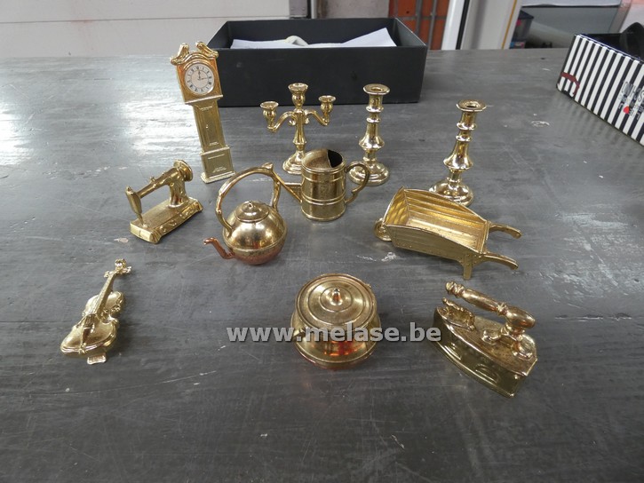 Miniatuurtjes "goud"