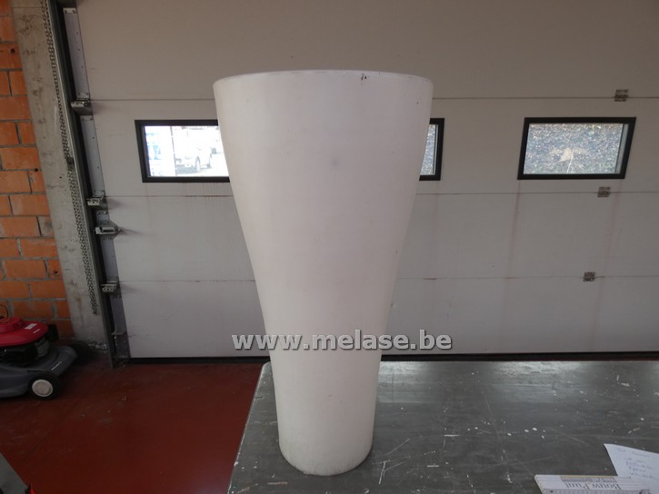 Witte vaas