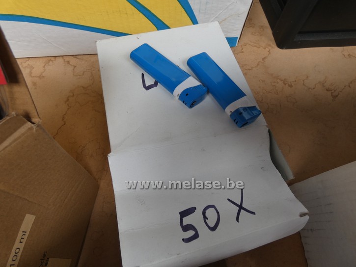 Aanstekers "blauw"