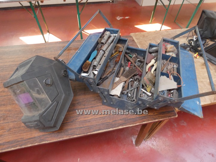 Metalen gereedschapskoffer