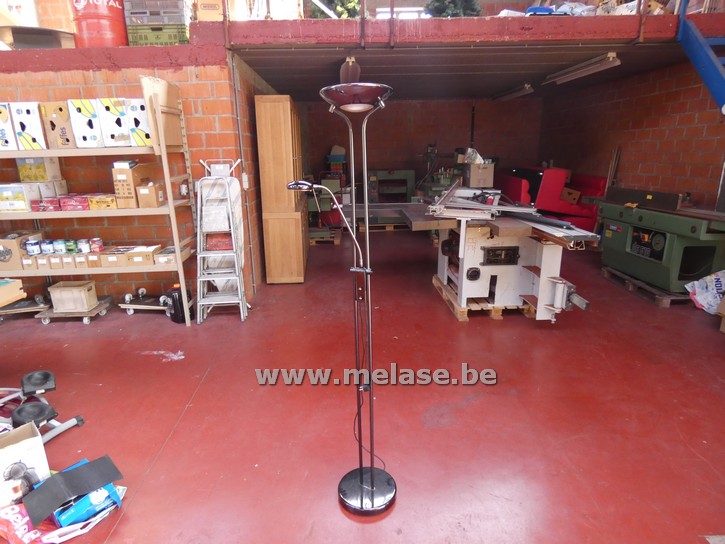 Staanlamp met leeslamp
