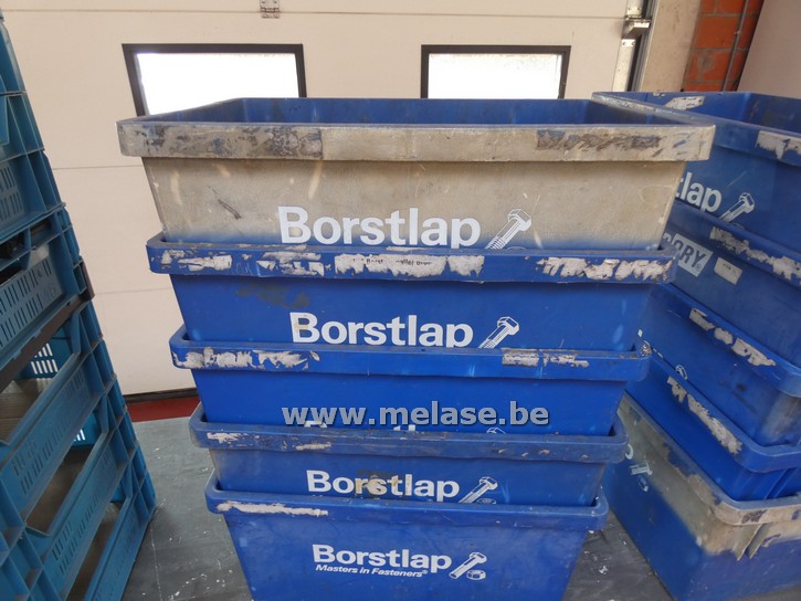 Transportbakken "blauw - Borstlap"