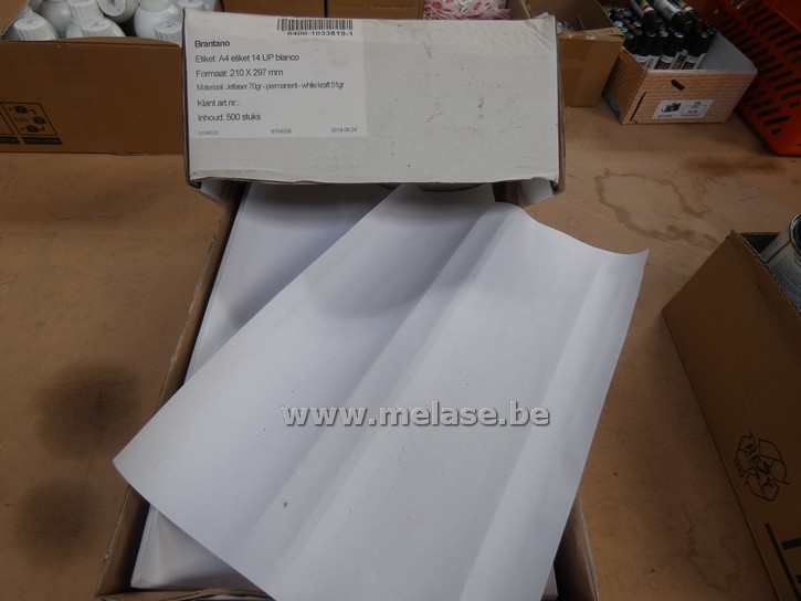 Etiketten "A4 - 210x297mm"