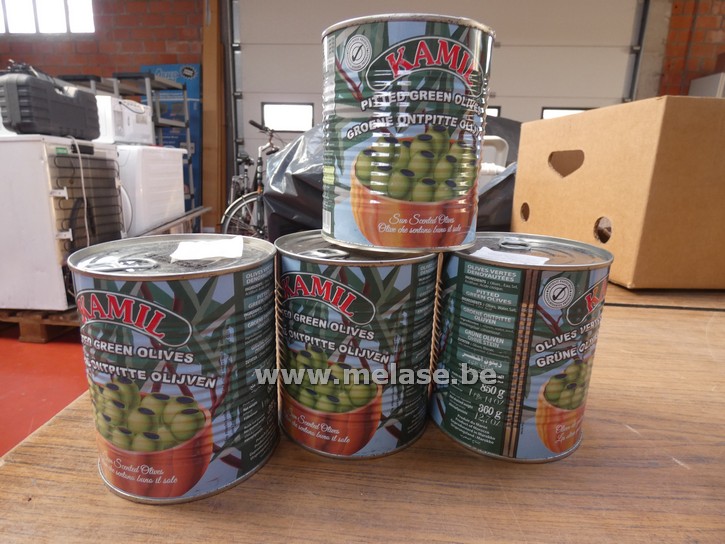 Groene olijven zonder pit "Kamil"