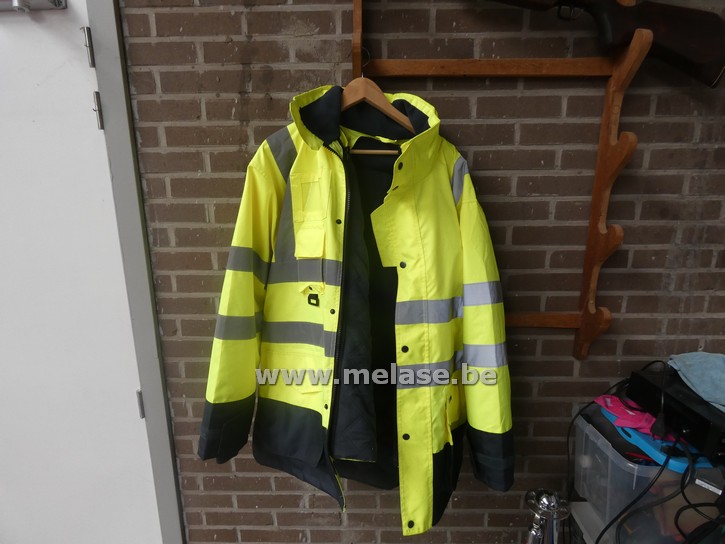 Veiligheidsjas "fluo geel"