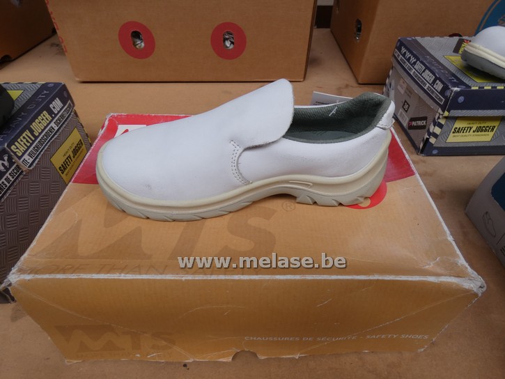 Witte werkschoen "MTS"