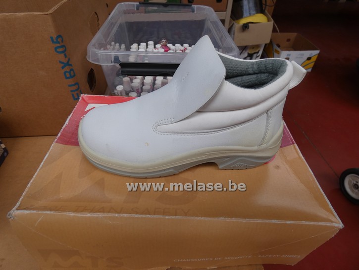 Witte werkschoen "MTS"