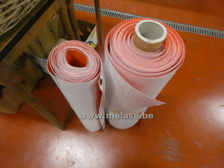 Polyesterdoek op rol "rood"