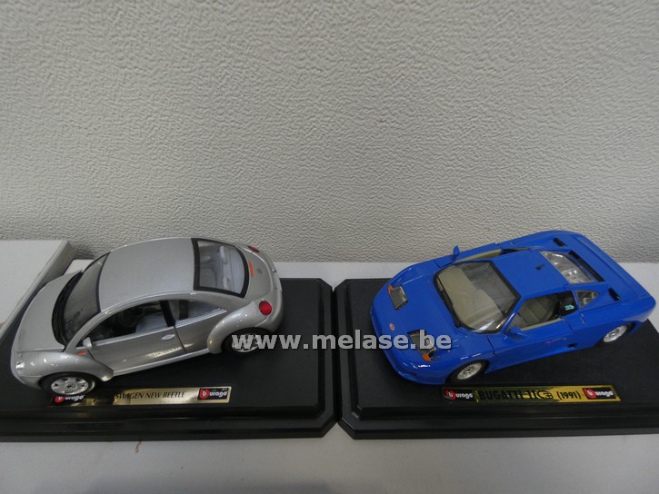 Miniatuurauto's "VW Beetle - Bugatti"