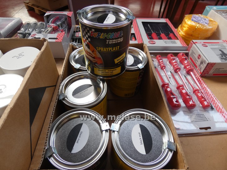 Aftrekbare lak "mat zwart"