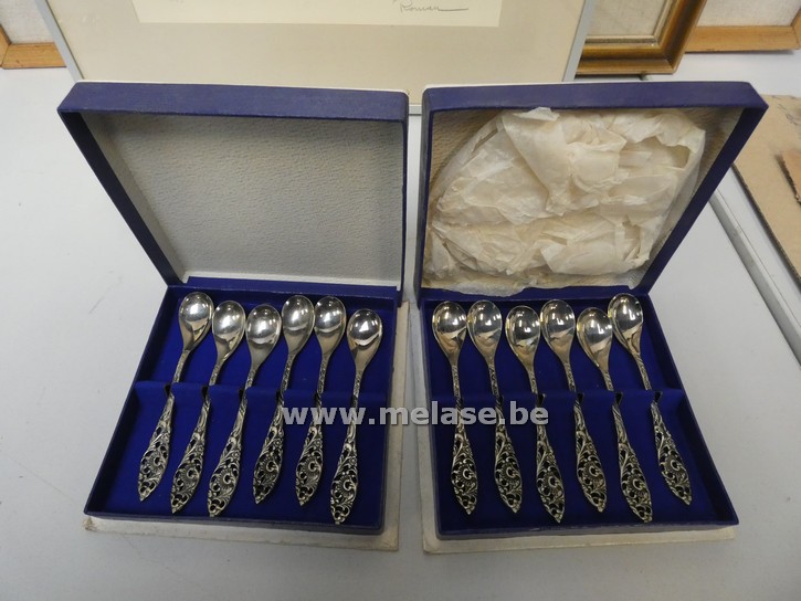 Zilveren koffielepels