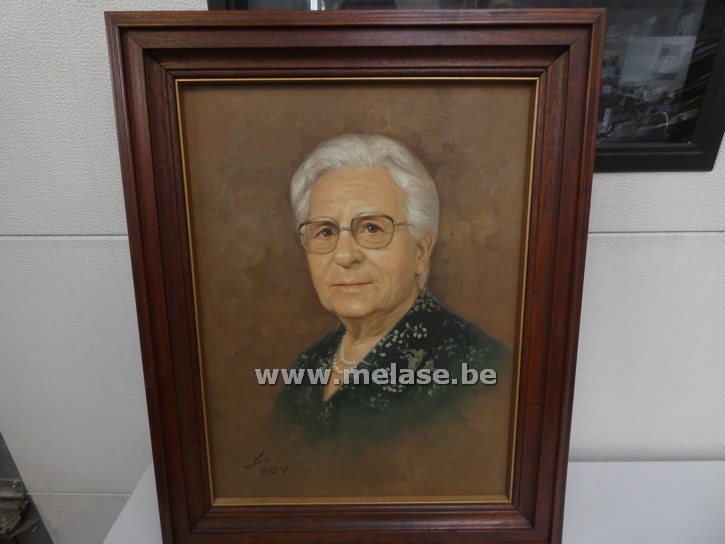 Portret "Dame met bril"