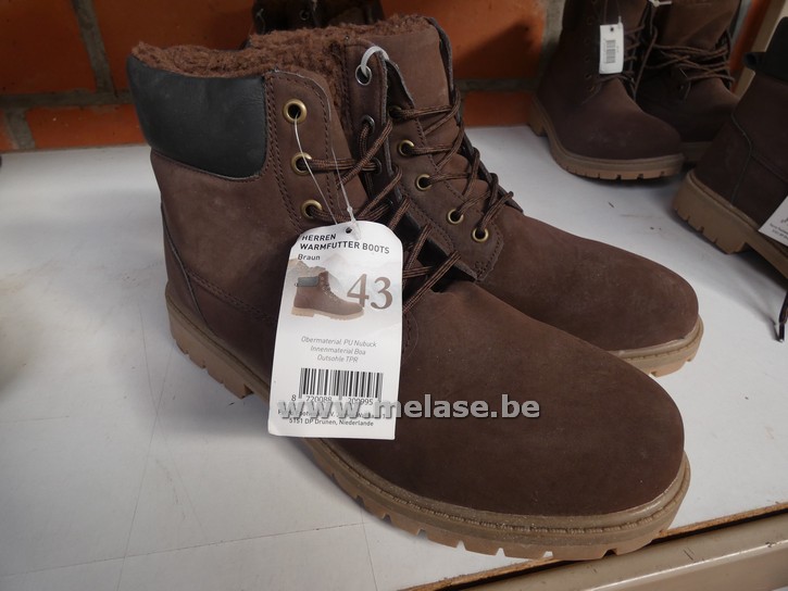 Herenbottines "bruin - daim"