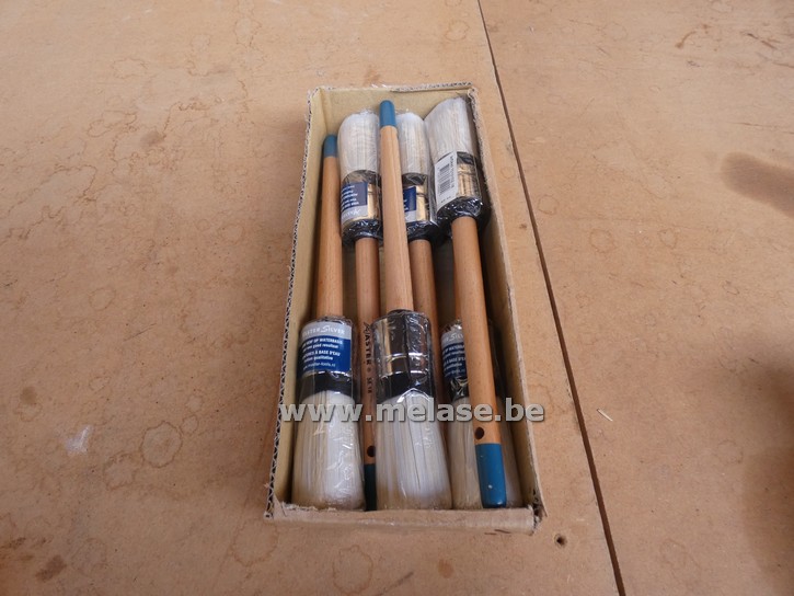 Ronde verfborstels "mix"