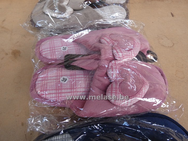 Damespantoffels "roze"