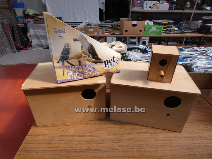 Nestkastjes voor vogels