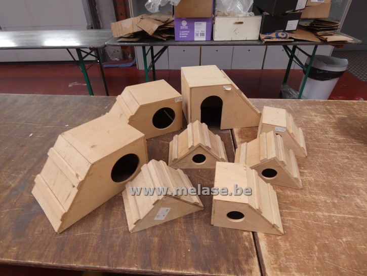Nestkastjes voor hamsters/cavia's