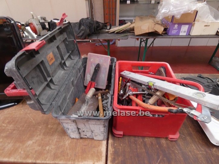 Gereedschapskoffer + bak