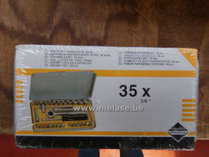 Dopsleutelset "35-delig"