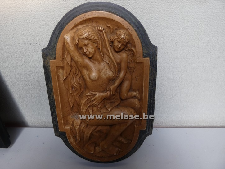 Wanddecoratie "Vrouw met kind"