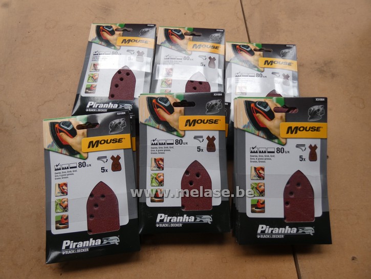 Schuurbladen "Black & Decker Piranha"