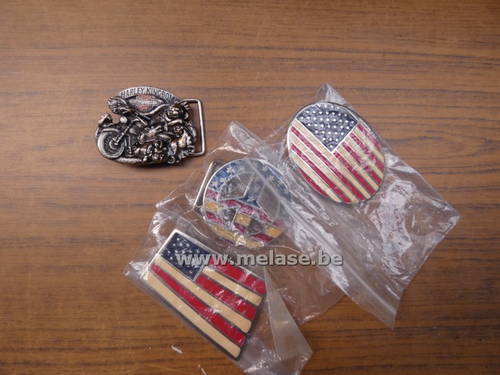 Gespen "Harley Davidson - Amerika"