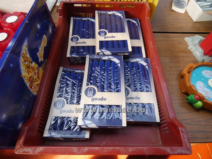 Tafelkaarsen "Gouda - blauw"