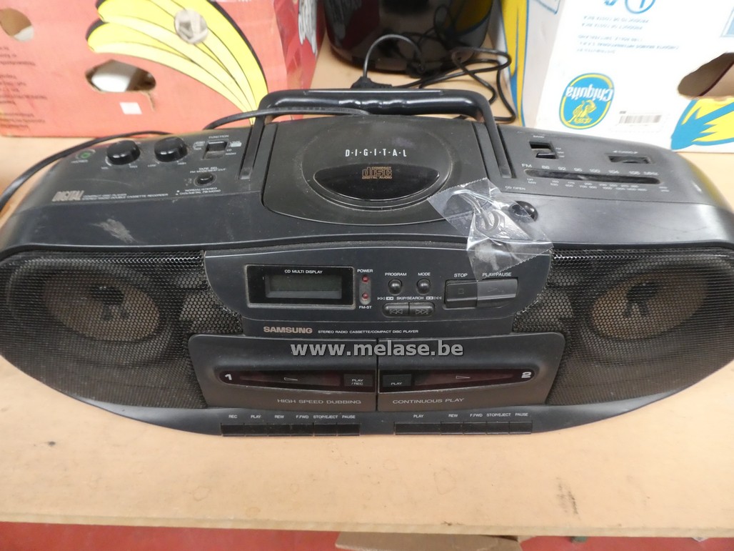 Draagbare radio-CD "Samsung"
