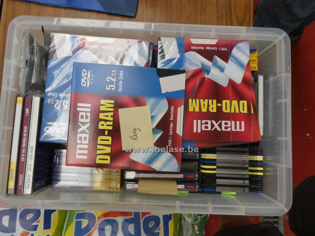 DVD's - CD-roms - floppy's