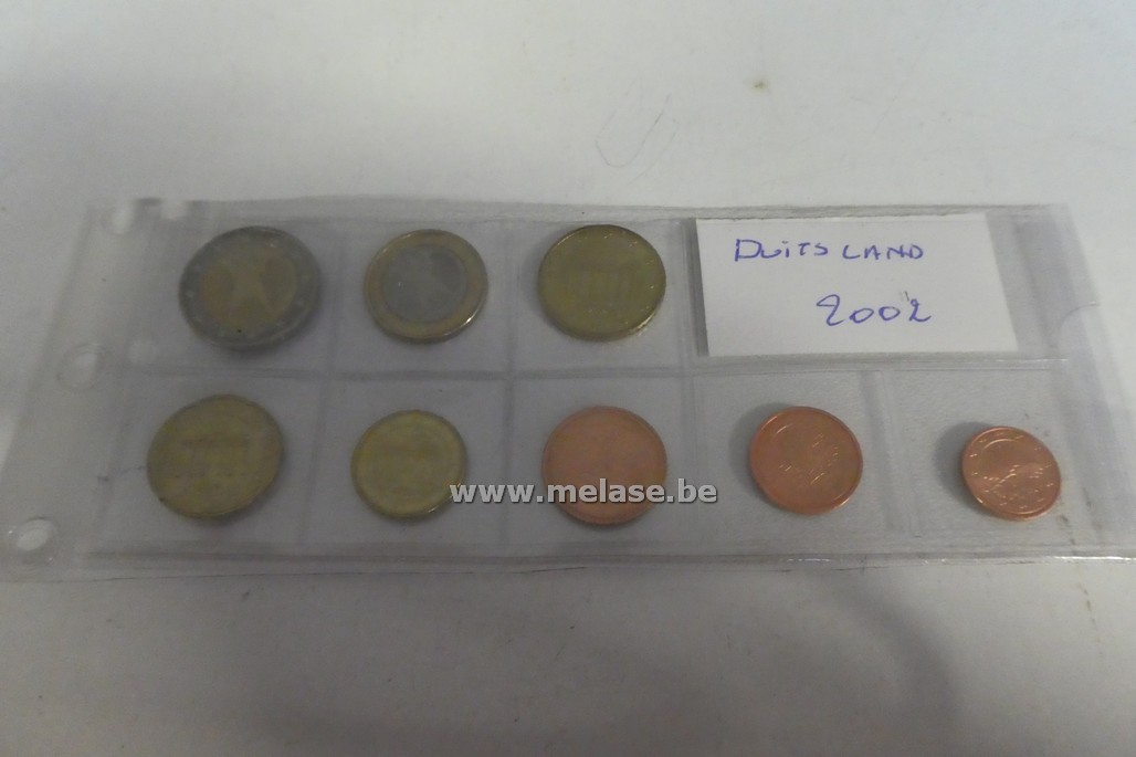 Muntenverzameling "Duitsland 2002"