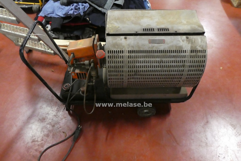 Mobiele werkplaatsverwarming