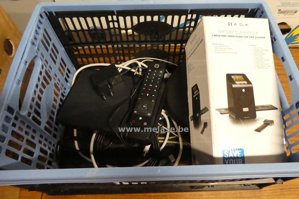 Filmstripscanner "AGK" + digibox "Telenet"