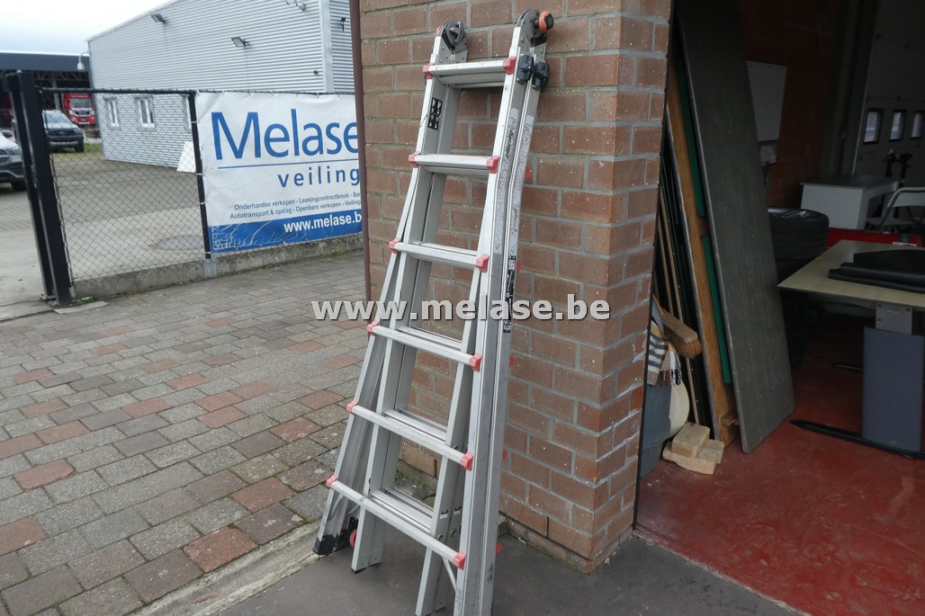 Alu schuifladder