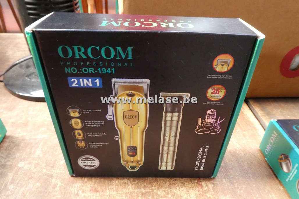 Tondeuse/trimmer "Orcom - zilverkleurig"