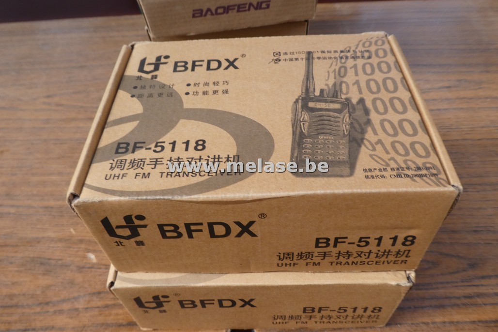 Two-way radio "BFDX - BF-5118"