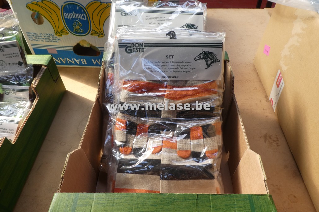 Set bamboe kousen en handschoenen "Bon Geste"