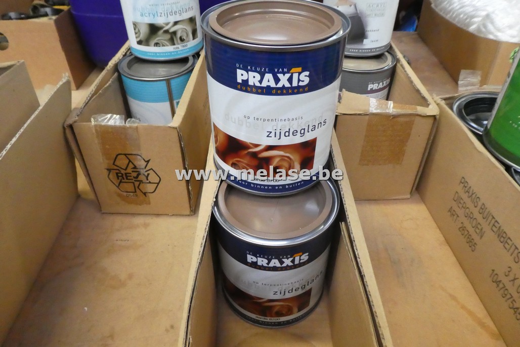 Verf "zijdeglans - Praxis"