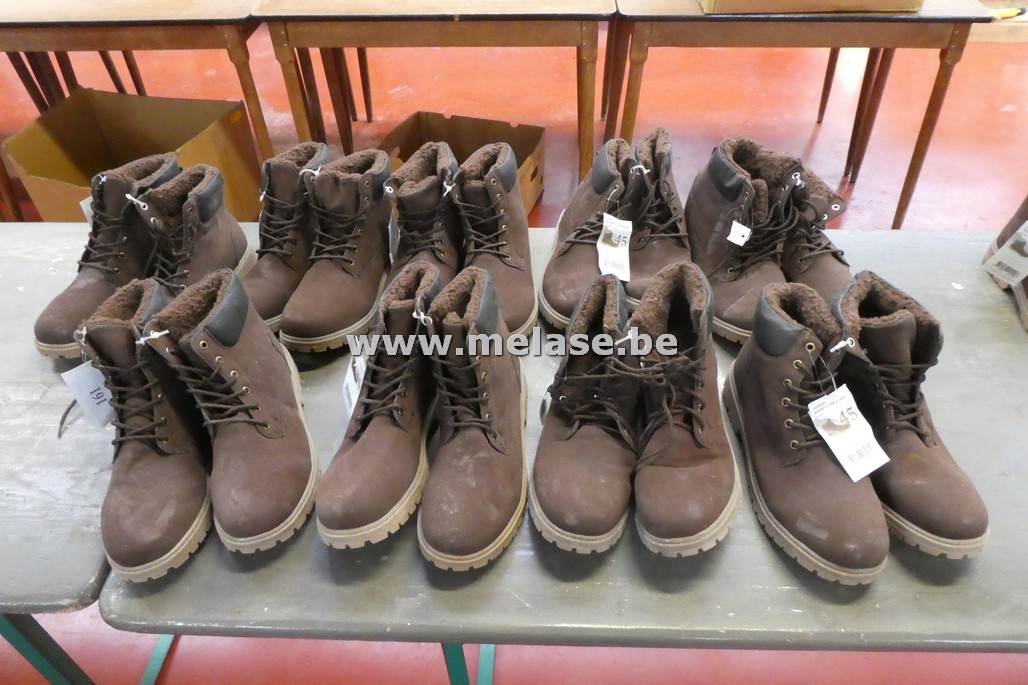 Herenbottines "bruin - daim"