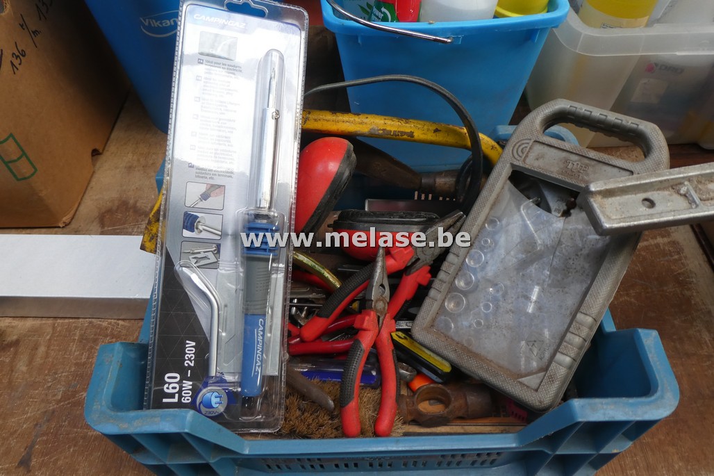 Bak divers gereedschap
