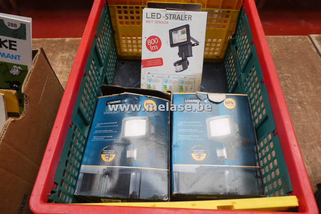 Buitenverlichting "LED" met sensors