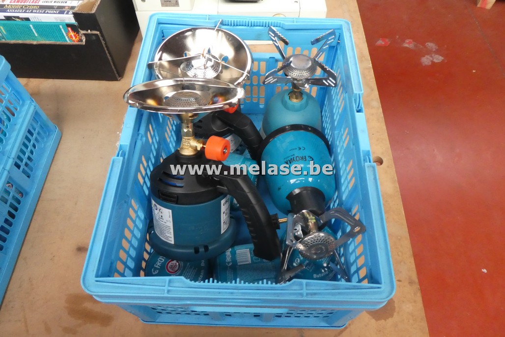 Campingvuurtjes + gas