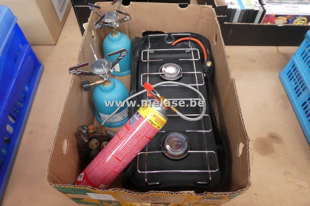 Campingvuurtjes + gas